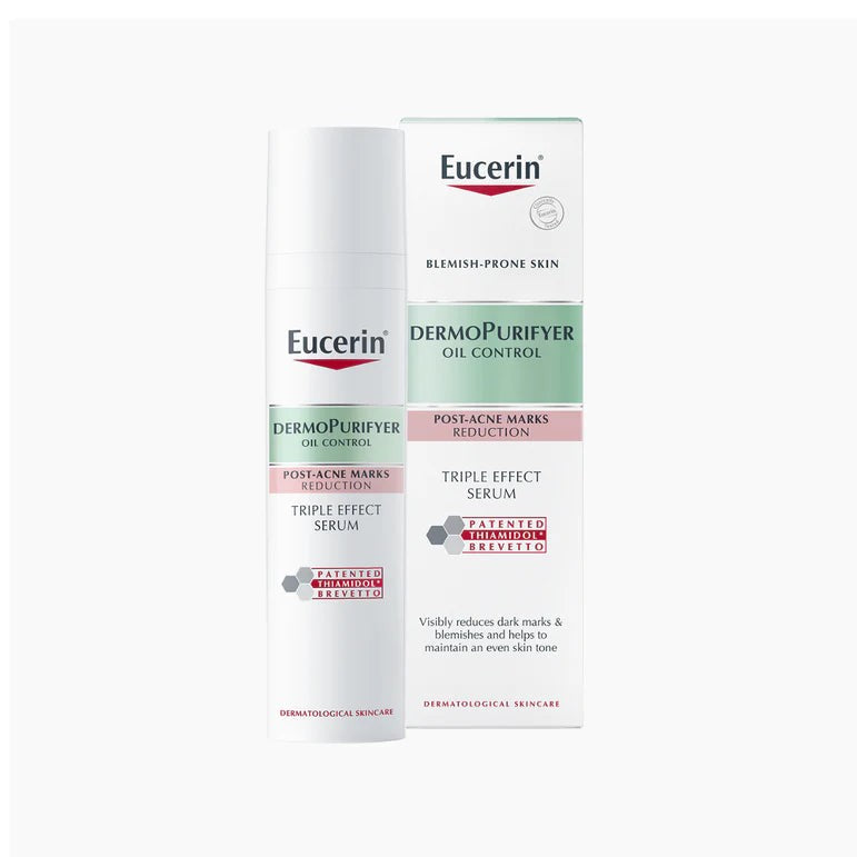 مصل Eucerin Dermopurifyer Triple Effect مع Thiamidol الحاصل على براءة اختراع 40 مل