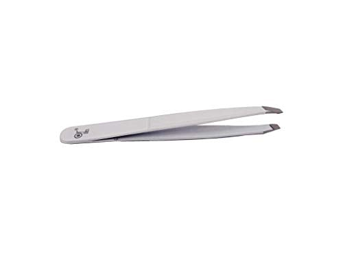 Or Bleu Diamond Slant Tip Tweezers CT-406