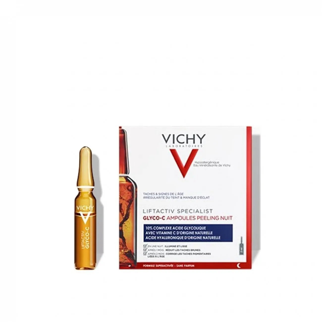 Vichy Liftactiv Glyco C Night Peeling Ampoules 2Ml 10Ampouls