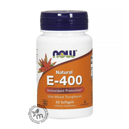 Now Vitamin E 400 SoftGels 50s