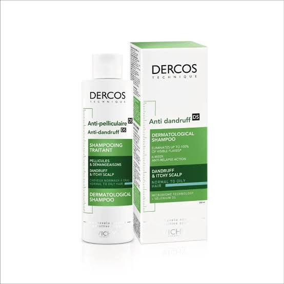 Vichy Dercos Anti Dandruff Shampoo Oily Scalp 200Ml