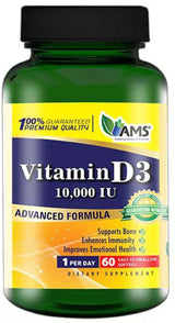 AMS VIT X-D3 10000IU 60S