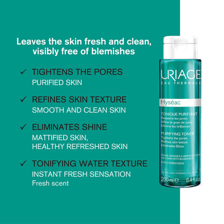 Uriage Hyseac Purifying Toner 250Ml