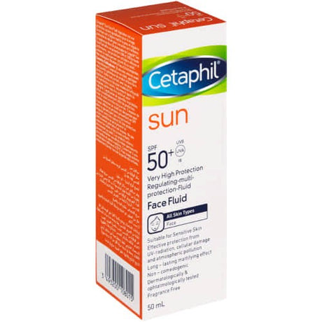 Cetaphil Sun Face Fluid Spf50+ 50Ml