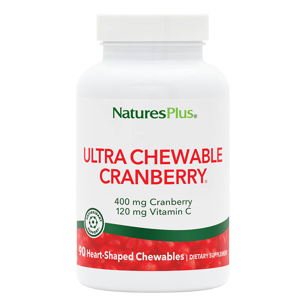 Natures Plus Ultra Cranberry Chewable Love Berries Vitamin C - 90 Tablets