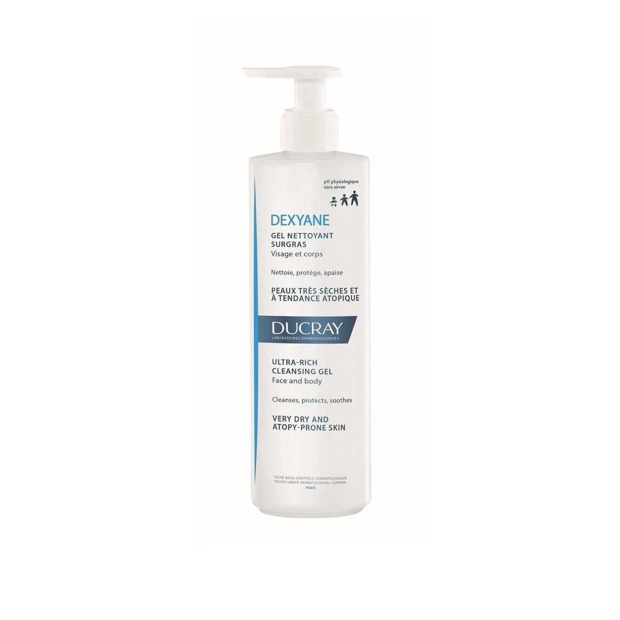 Ducray Dexyane Ultra Rich Cleansing Gel 400Ml