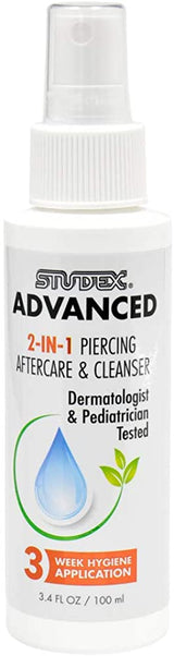 Studex Advanced Piercing Aftercare & Cleanser 3.4oz