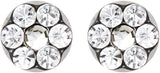 Daisy Apr Crystal Allergy Free Stainless Steel Ear Stud | Ideal for every day wear