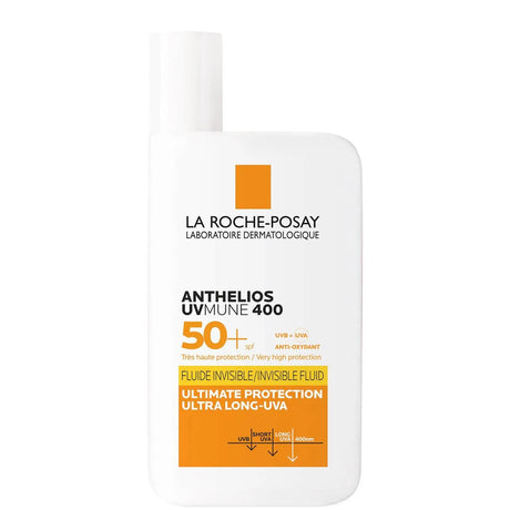 La Roche Posay Anthelios UVMune 400 Invisible Sunscreen Fluid SPF50+ 50Ml