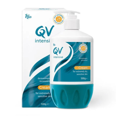 Ego QV Intensive Body Moisturiser Cream Pump For Extremely Dry Sensitive Skin