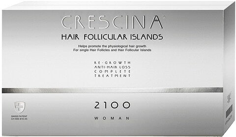 جزر كريسينا الجريبية لإعادة النمو 2100 قارورة للنساء لتساقط الشعر 20 قنينة
