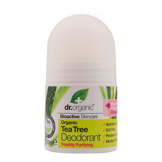 Dr.Organic Tea Tree Deodorant Roll On 50ml