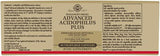 Solgar Advanced Acidophilus Plus 60 Vegetable Capsules