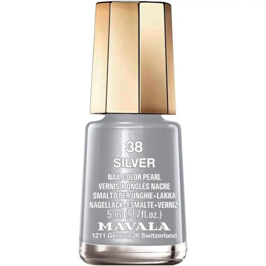 Mavala Nail Polish - Silver 5ml