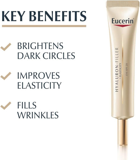 Eucerin Hyaluron-Filler + Elasticity Eye Cream SPF20 15ml