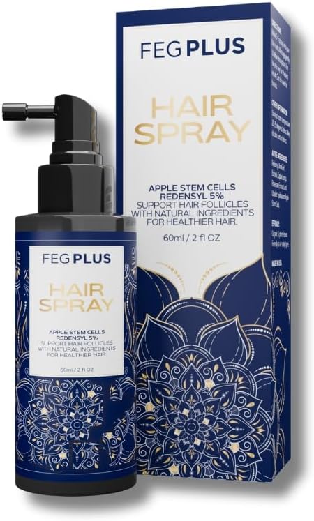 FegPlus Minoxidil Hair Spray & Beard Growth Serum - (60ml)