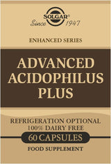 Solgar Advanced Acidophilus Plus 60 Vegetable Capsules