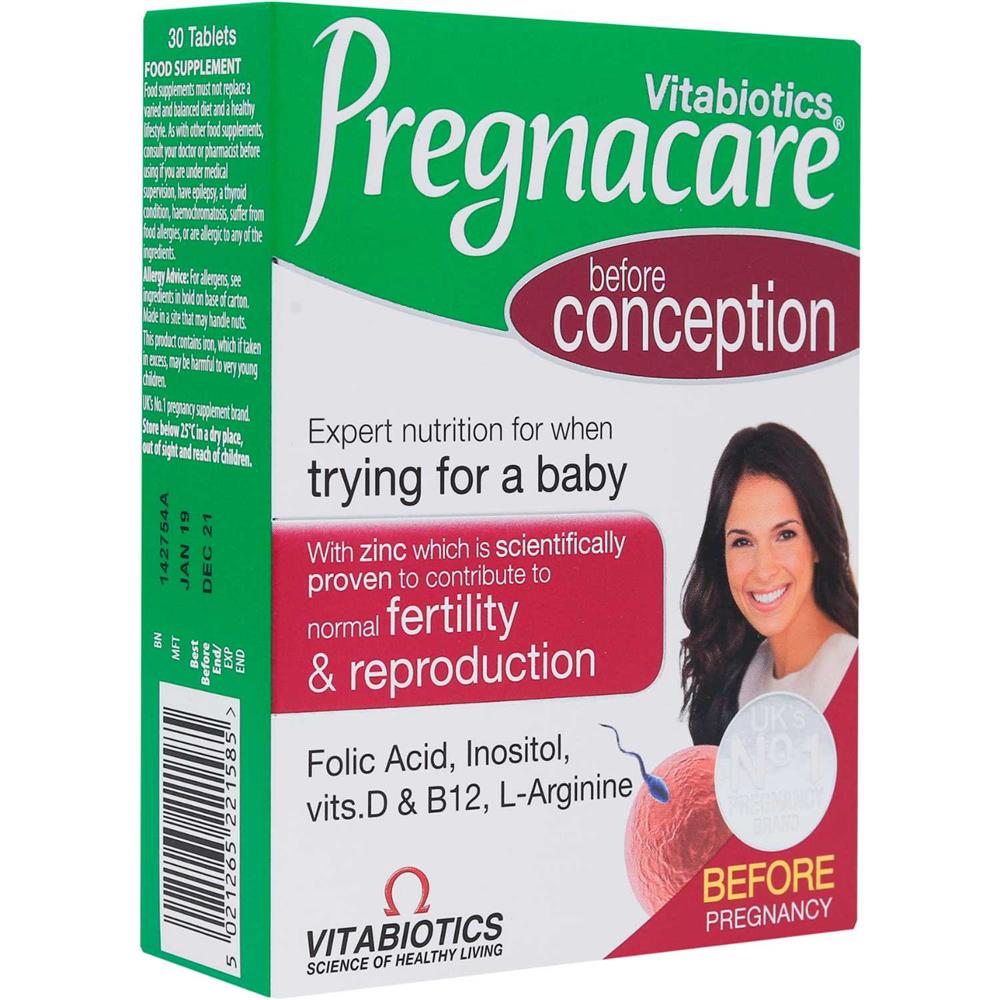 Vitabiotics Pregnacare before Conception Tablets 30's