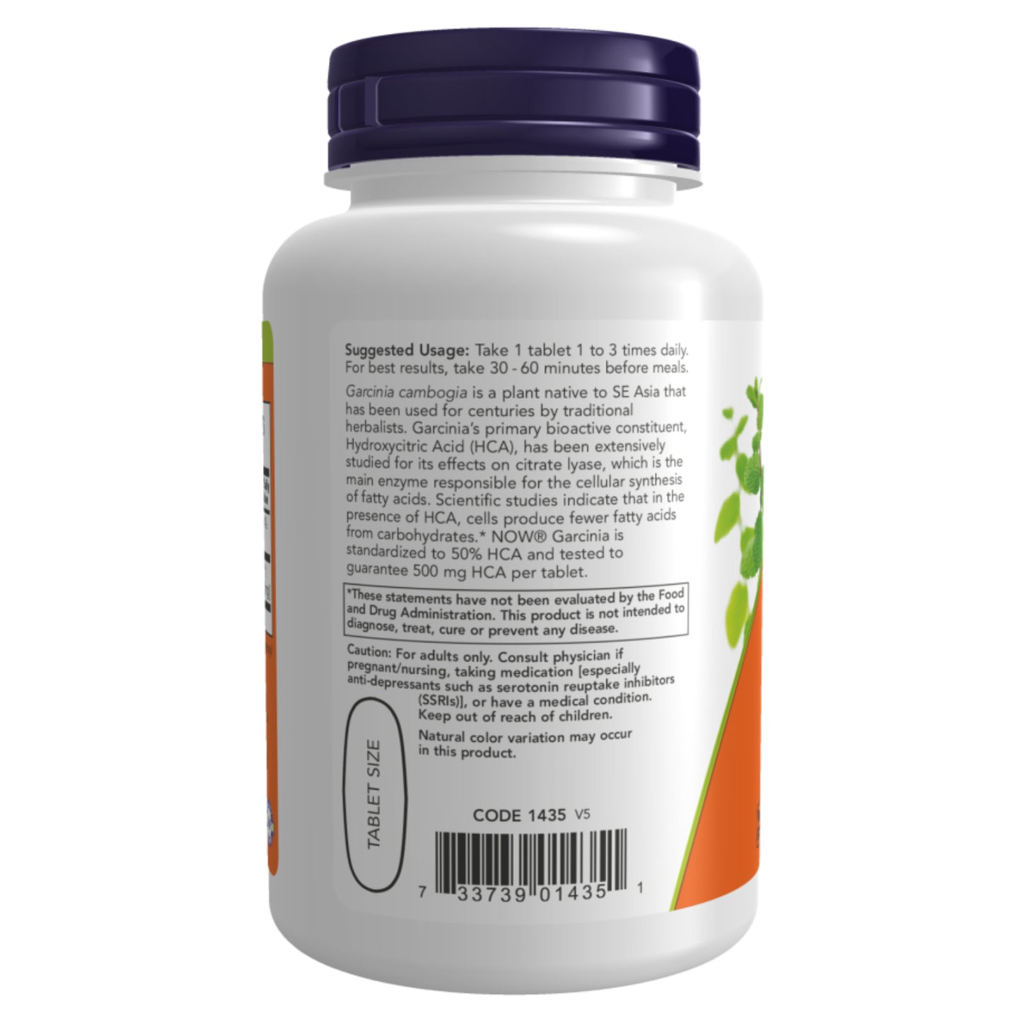 Now Garcinia 1000 mg Tablets 120's