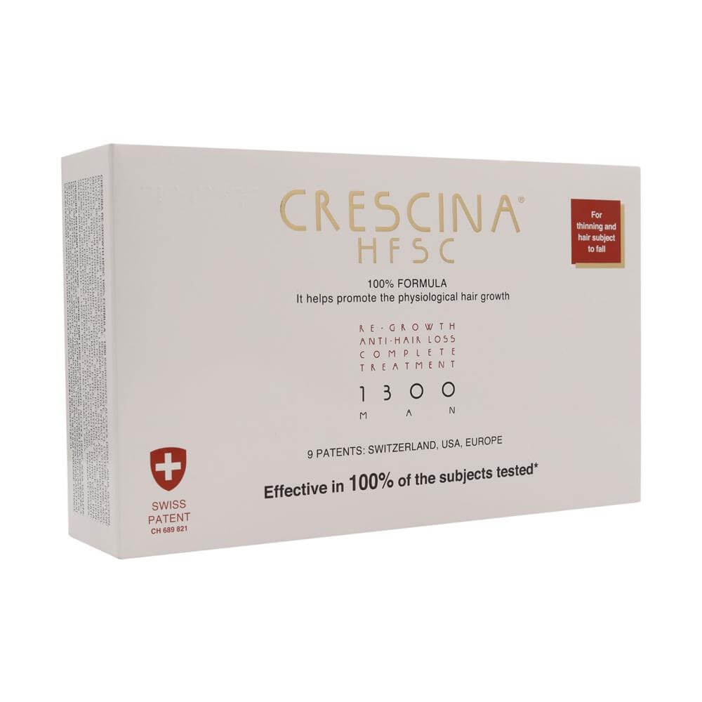 Crescina HFSC 100% Complete Treatment 1300 Man Vials 10+10's
