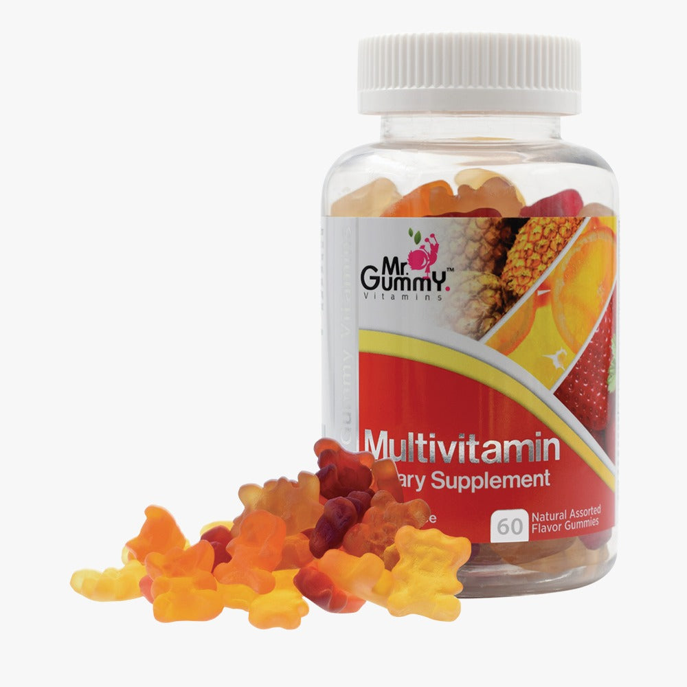 Mr Gummy Multivitamin Mix Flavour Gummies, 60s