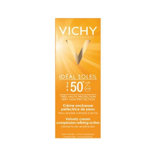 Vichy Capital Soleil Velvety Sunscreen SPF50 for Normal to dry Skin 50Ml