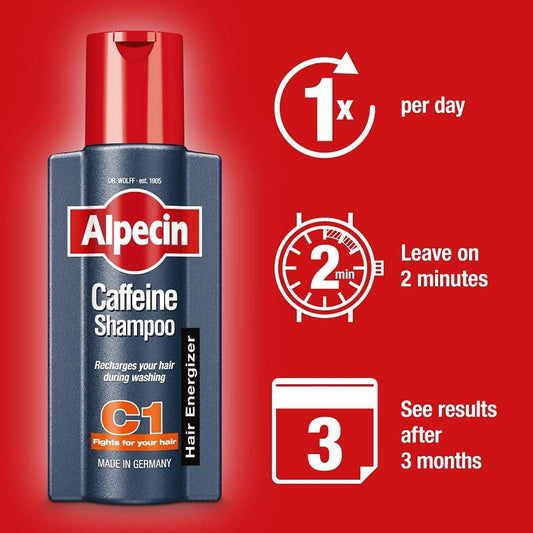 Alpecin Caffeine Shampoo C1 1X 250Ml