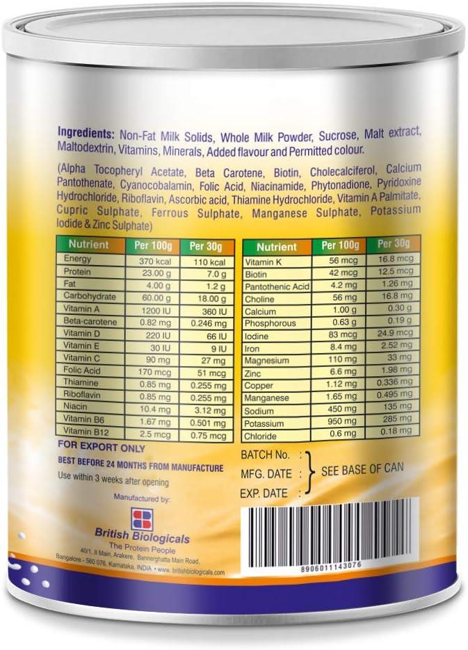 British Biologicals Mango Flavour B-Protin  400g