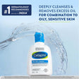 Cetaphil Oily Skin Cleanser Foaming Face & Body Wash With Combination to Oily and Sensitive Skin - 125ml Cetaphil