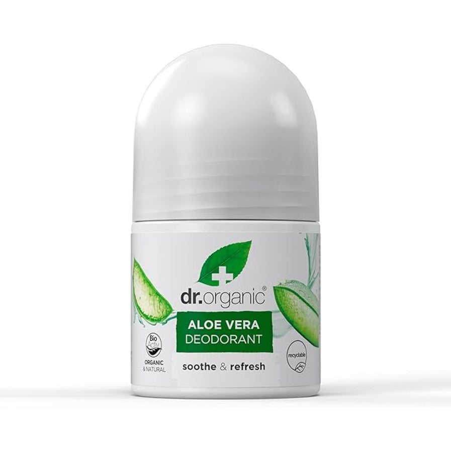 Dr.Organic Aloe Vera Deodorant Roll-On, 50 Ml