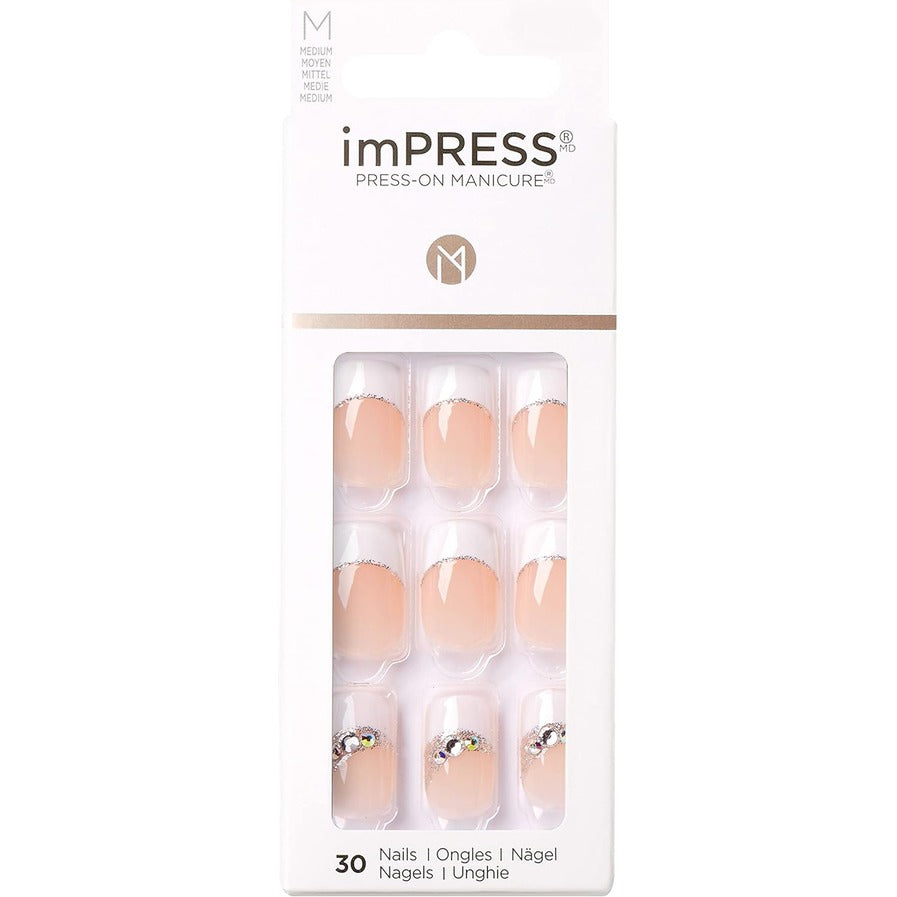 KISS IMPRESS Medium Nails, I Think I, KIMM15C