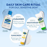 Cetaphil Oily Skin Cleanser Foaming Face & Body Wash With Combination to Oily and Sensitive Skin - 125ml