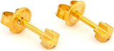 Studex 3MM Star 24K Pure Gold Plated Ear Studs | Hypoallergenic | Ideal for every day wear