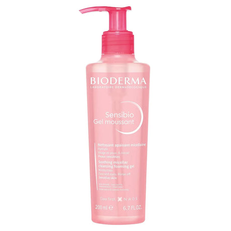 Bioderma Sensibio Gel Moussant Soothing Micellar Cleansing Foaming Gel 200ml Bioderma