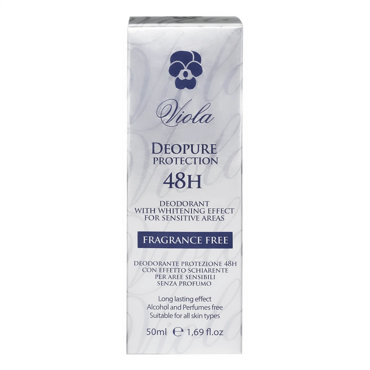 Viola Whitening Deodorant for Sensitive Areas – Fragrance-Free 50ml Viola