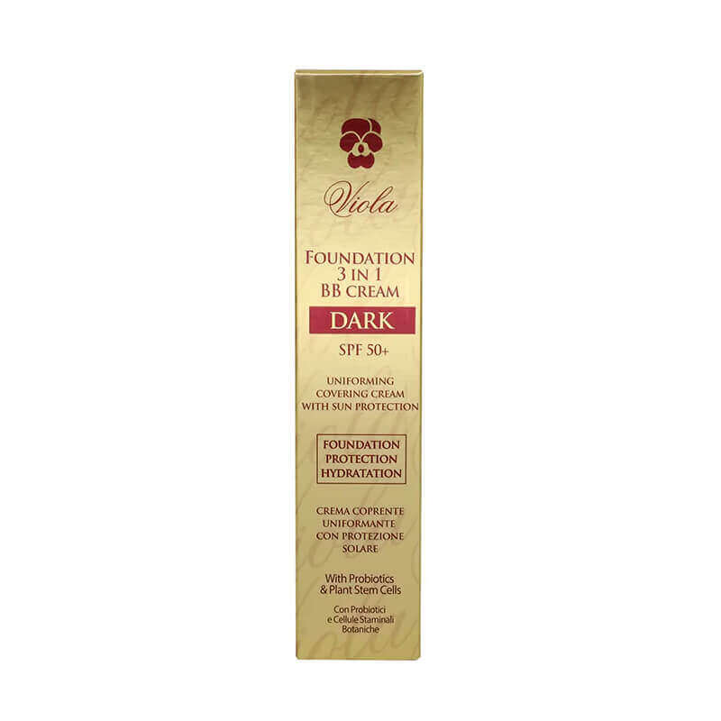 Viola Foundation 3 In 1 BB Cream Dark 50 Ml