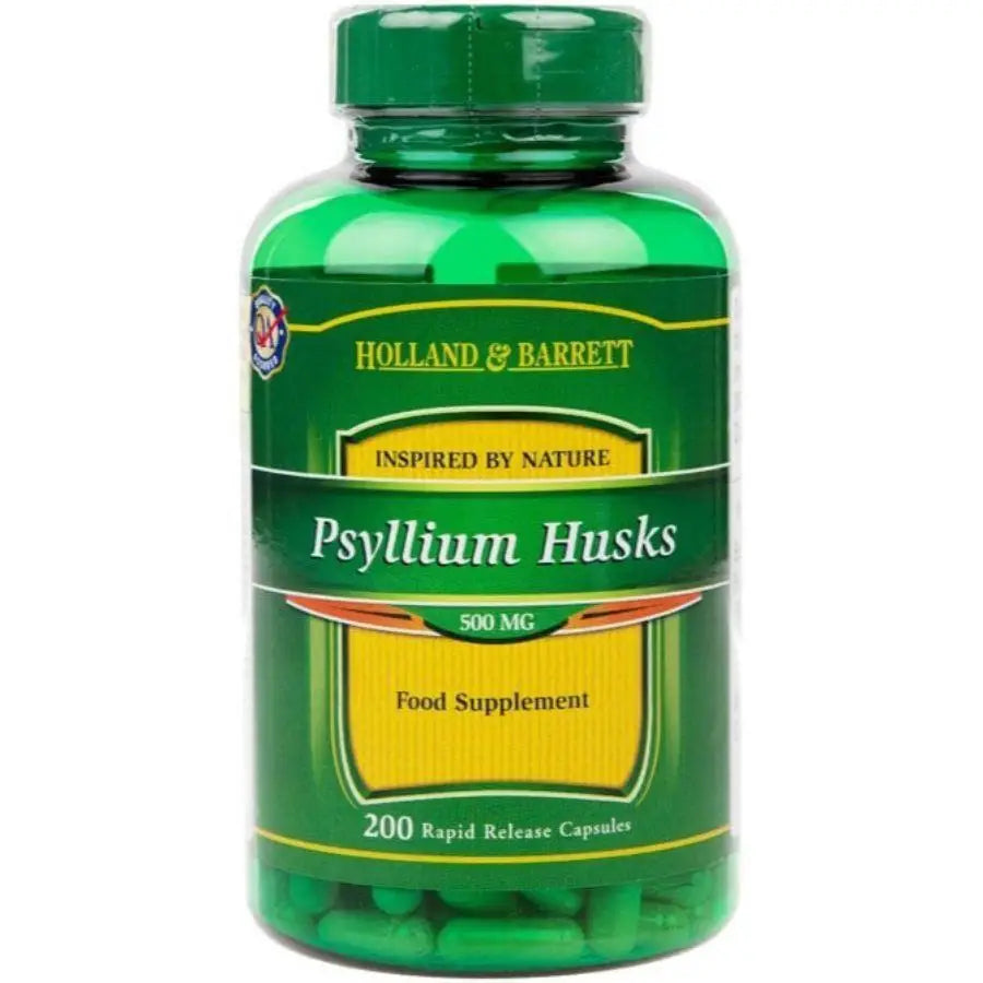 Puritan's Pride Psyllium Husks 500mg Capsules 200's