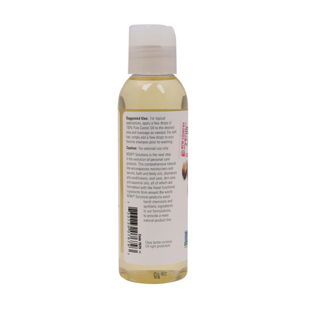 Now Castor Oil 100% Versatile Skin Care 118ml