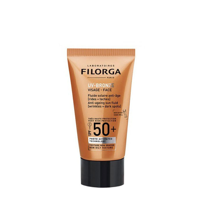 Filorga UV-Bronze Face Anti-Ageing Sun Fluid [Wrinkles + Dark Spots] SPF50+ 40ML