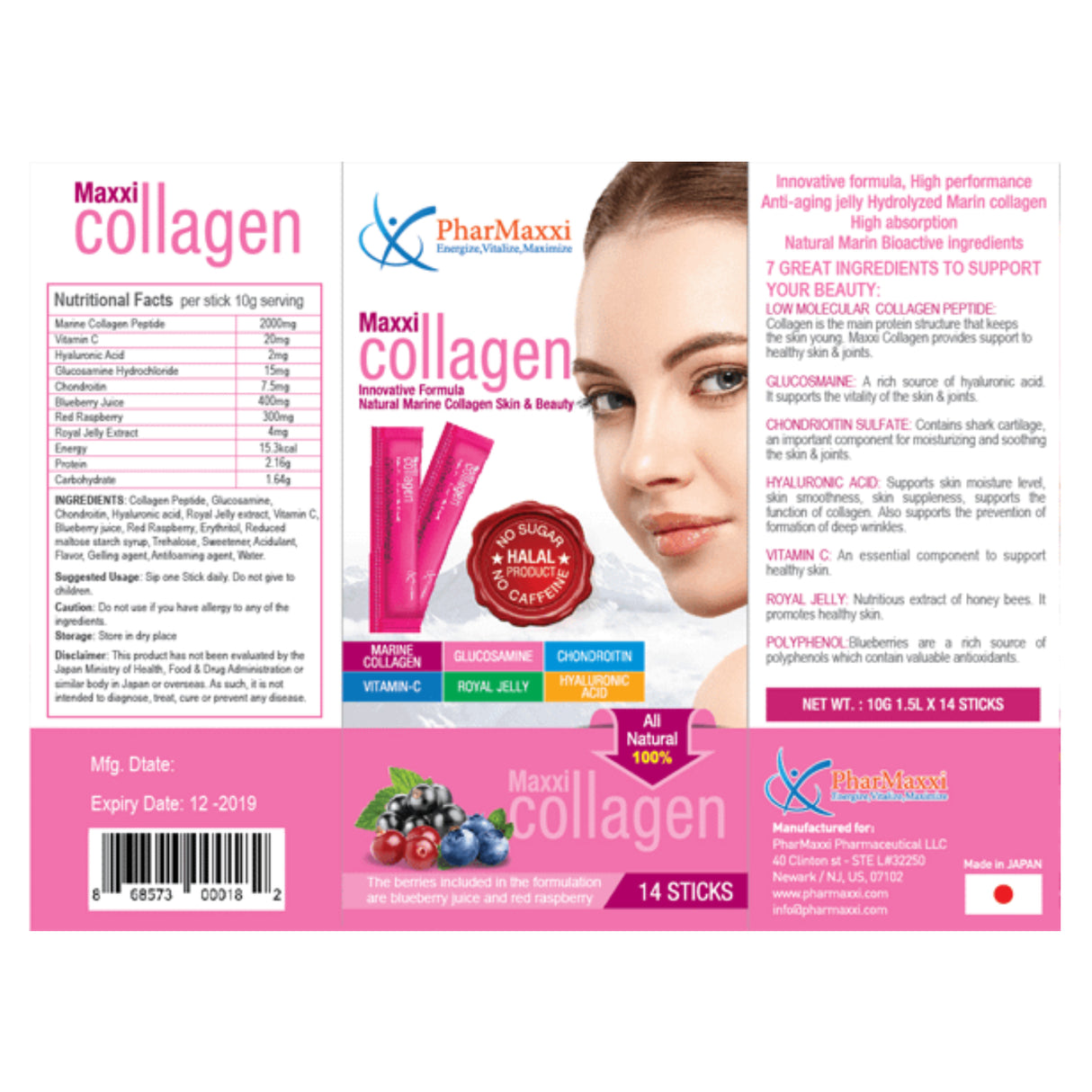 PharMaxxi Collagen Sticks