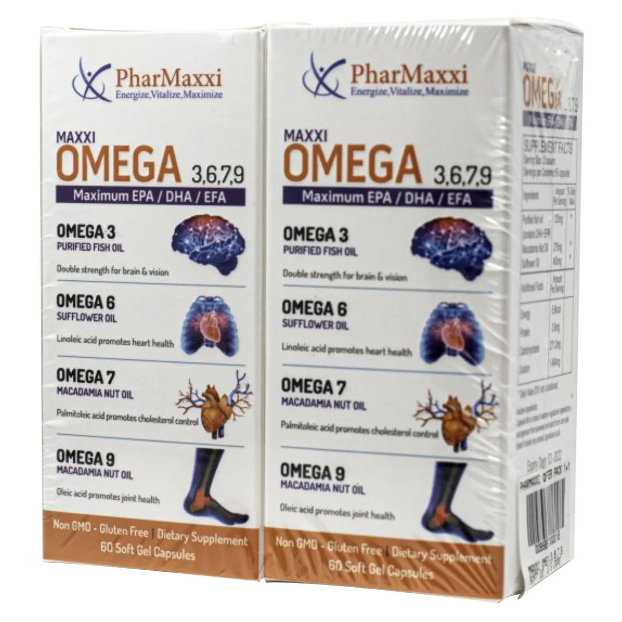 PharMaxxi Maxxi Omega 3,6,7,9 Capsules 60's