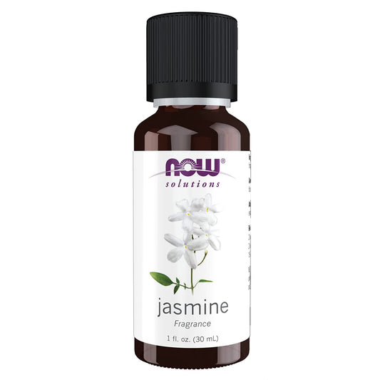 Now Essential Oils Jasmine Scented Oil- Synthetic 100% Pure 1 Fl. Oz.