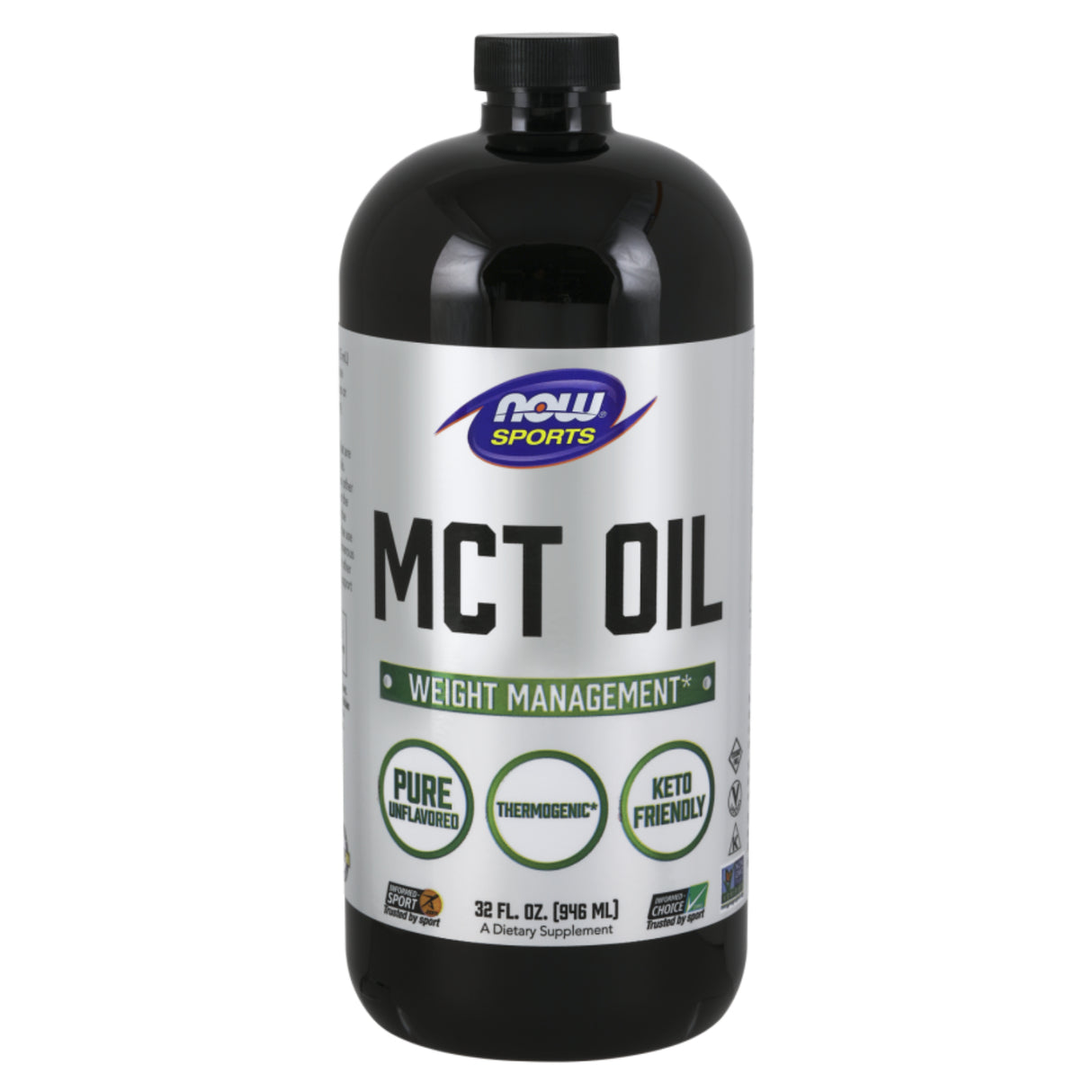 MCT Oil Unflavored Liquid For Weight Management 946ml