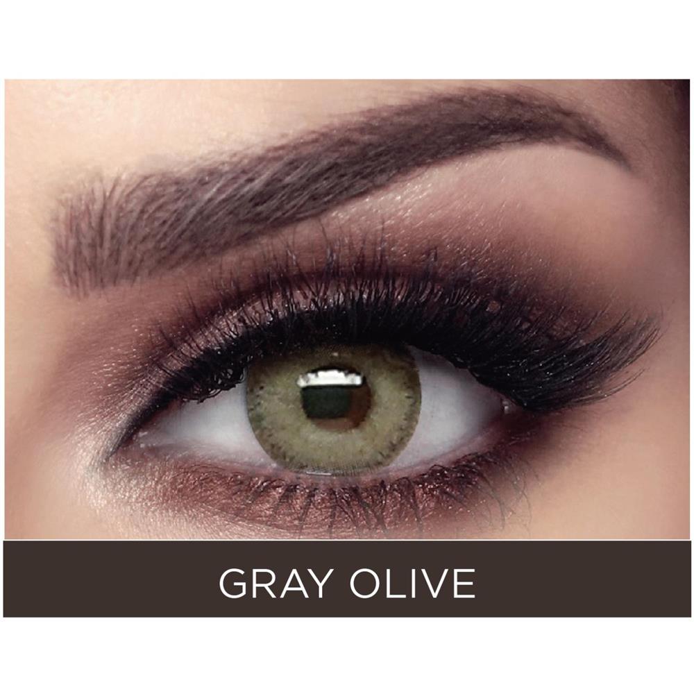 Bella Contact Lenses Elite Gray Olive 2's