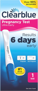 Clear Blue Ultra Early Pregnancy Test Kit 1's