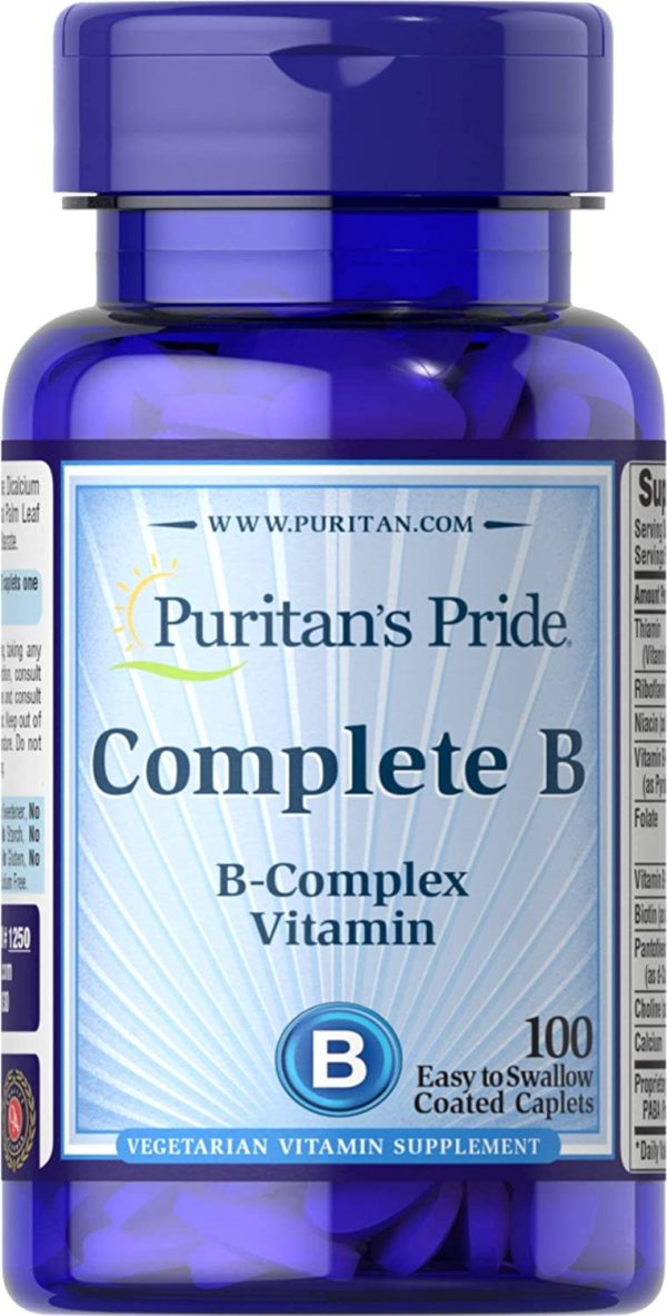 Puritan's Pride Complete Vitamin B Complex 100 s