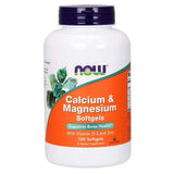 Now Calcium & Magnesium With Vitamin D3 & Zinc Softgel For Bone Health, Pack of 120's NOW