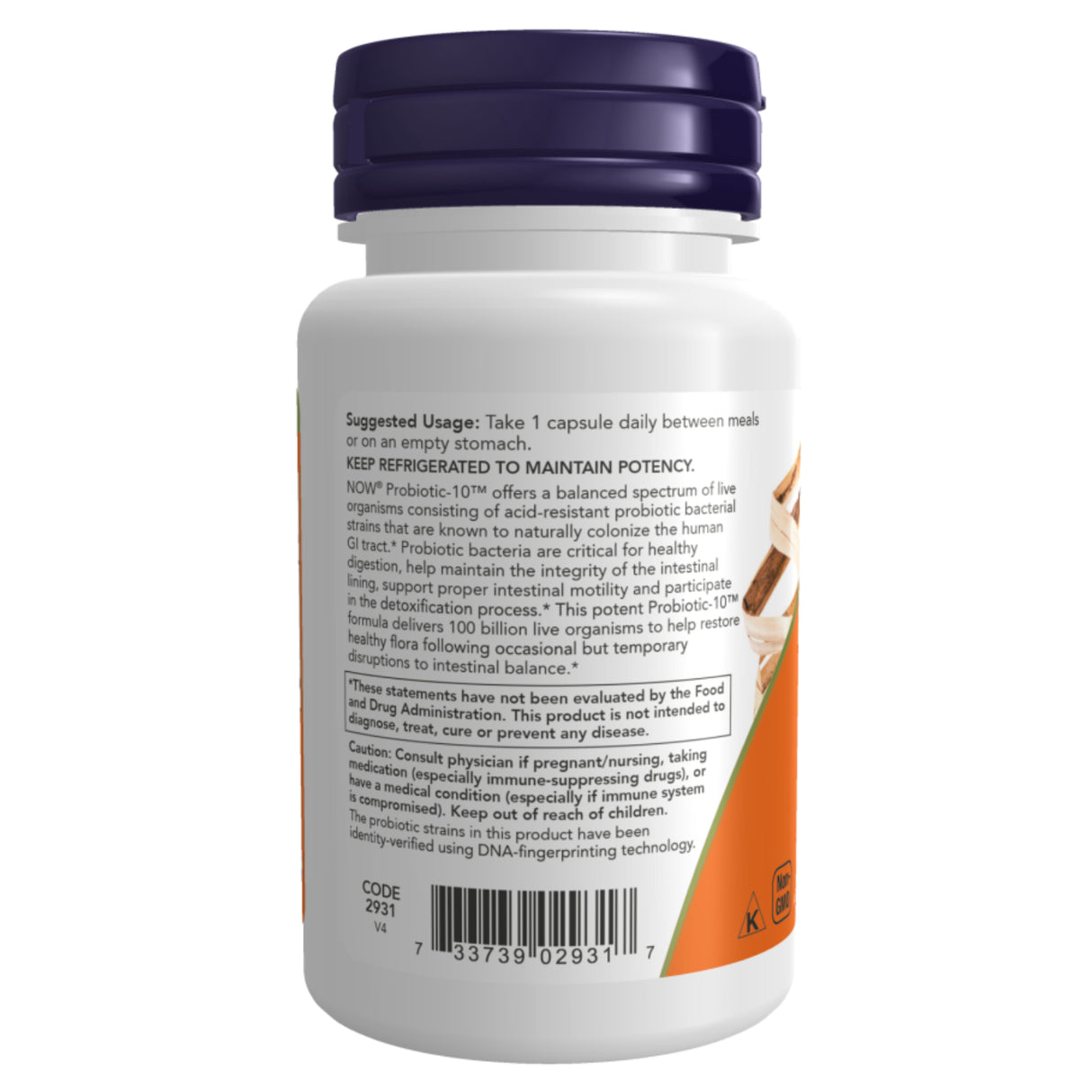 Now Foods Probiotic-10 100 Billion Veg Capsules 30's