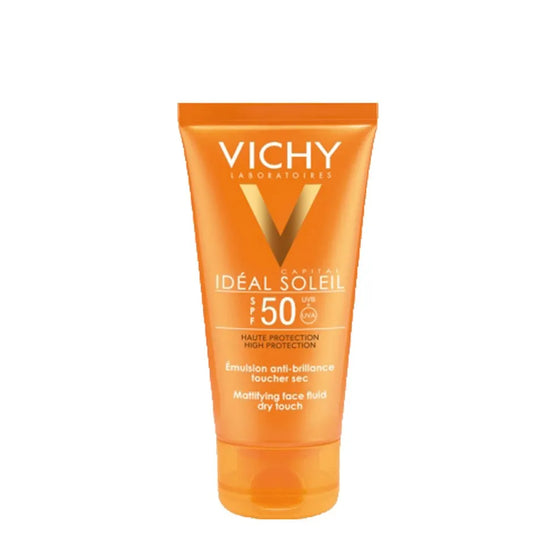Vichy Capital Soleil Dry Touch Sunscreen Fluid SPF50 For Sensitive Skin 50Ml