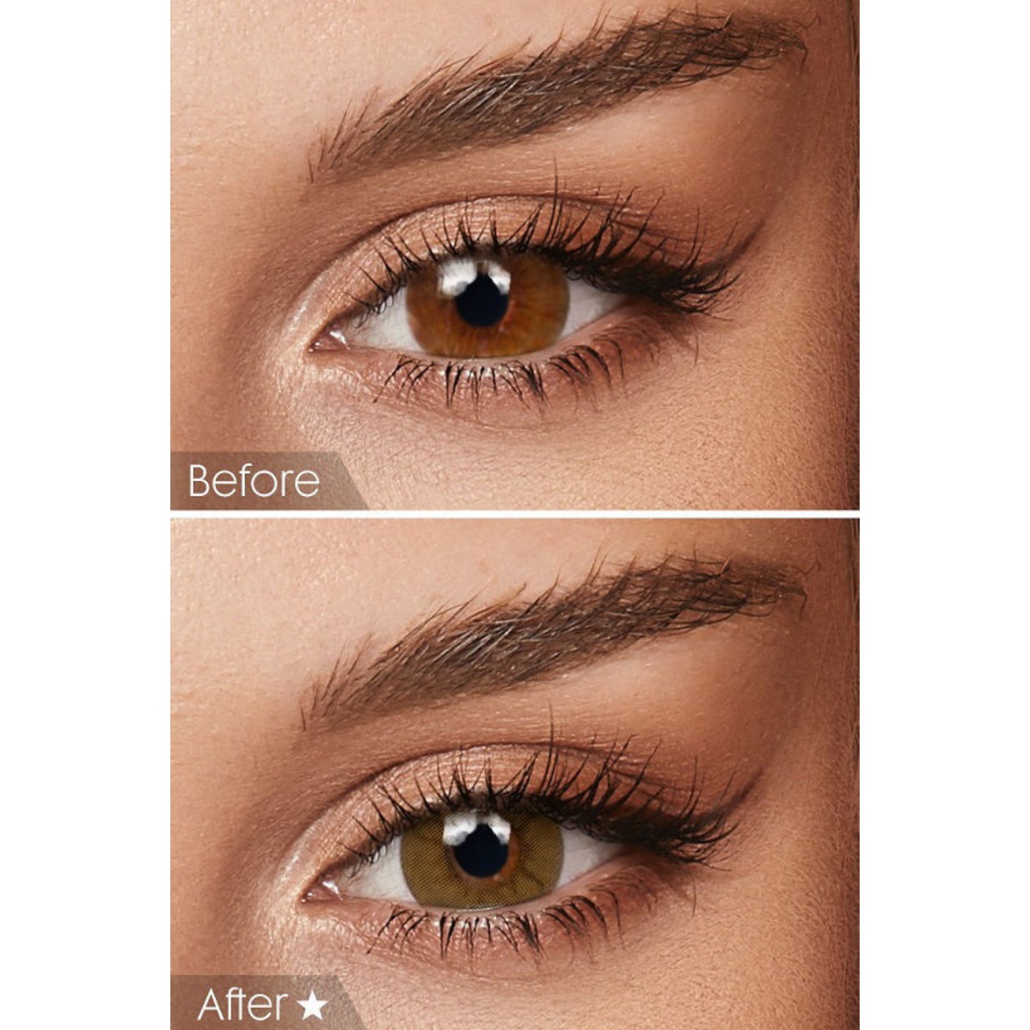 Bella Contact Lenses One Day Citrine Crystal 10's